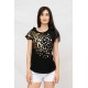 T-SHIRT LEOPARD SIDE FOIL 13467 T-SHIRT LEOPARD SIDE FOIL 13467