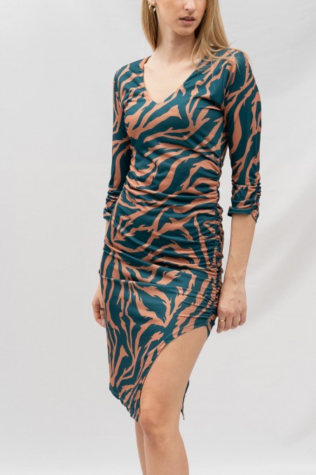 ANIMAL PRINT DRESS 14220