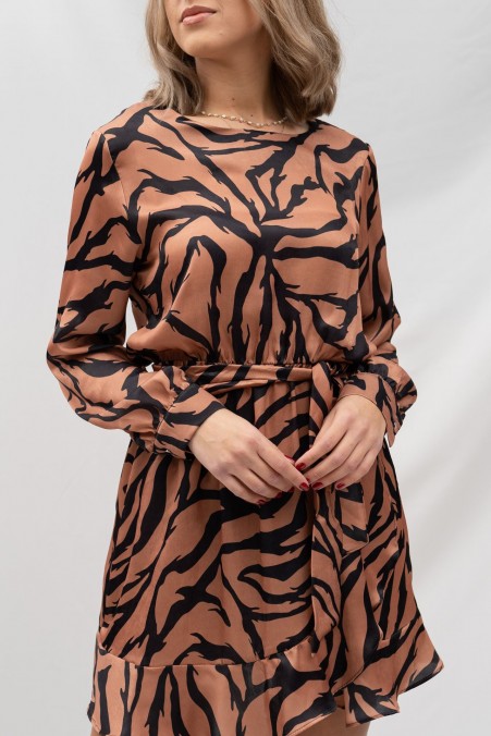 ANIMAL PRINT DRESS 2883 ANIMAL PRINT DRESS 2883