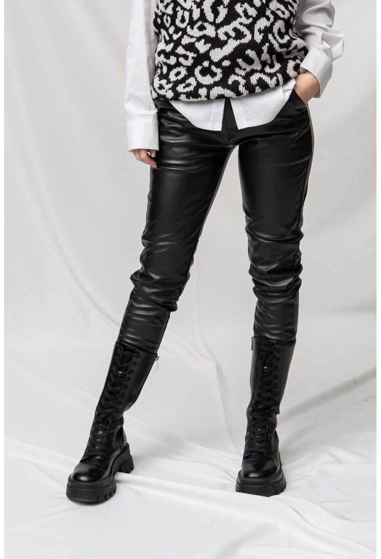 LEATHER TROUSERS 821518