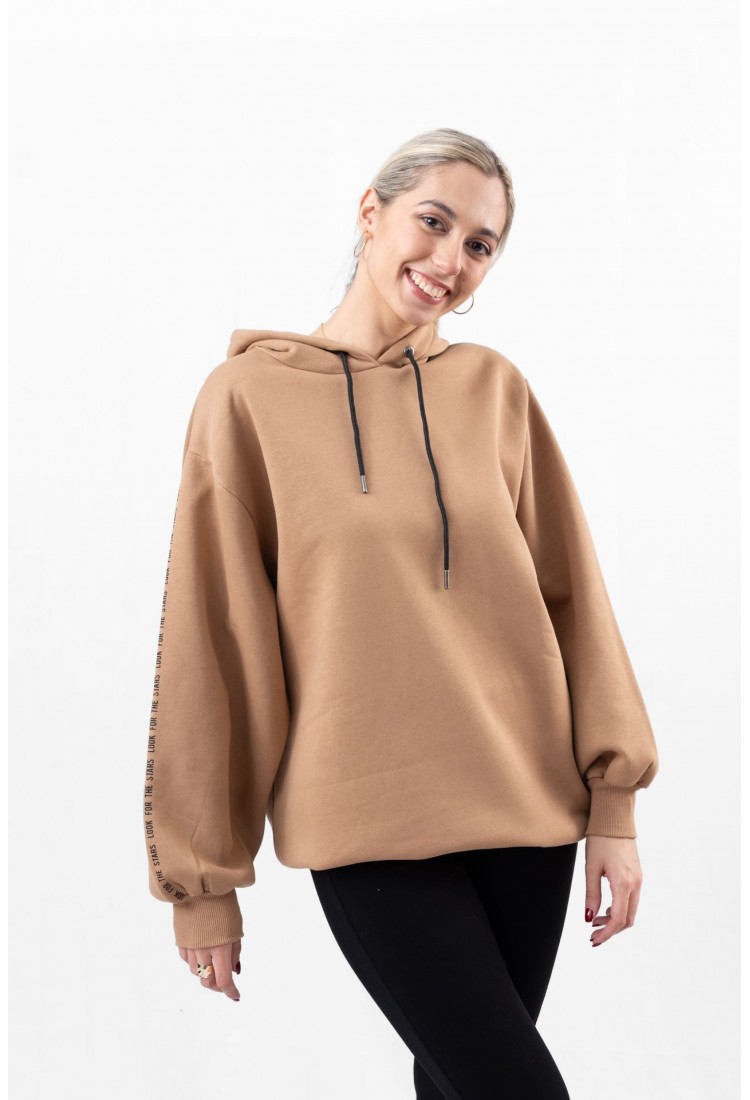ΦΟΥΤΕΡ OVERSIZED STARS HOOD 2382050 ΦΟΥΤΕΡ OVERSIZED STARS HOOD 2382050