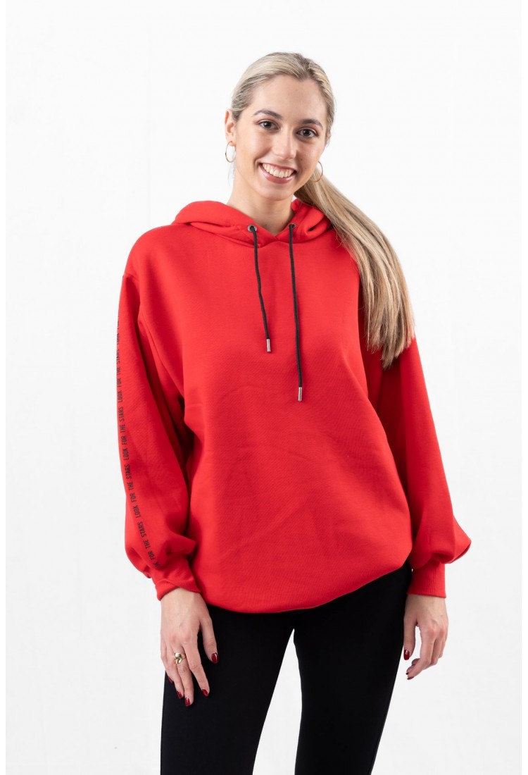 ΦΟΥΤΕΡ OVERSIZED STARS HOOD 2382050 ΦΟΥΤΕΡ OVERSIZED STARS HOOD 2382050