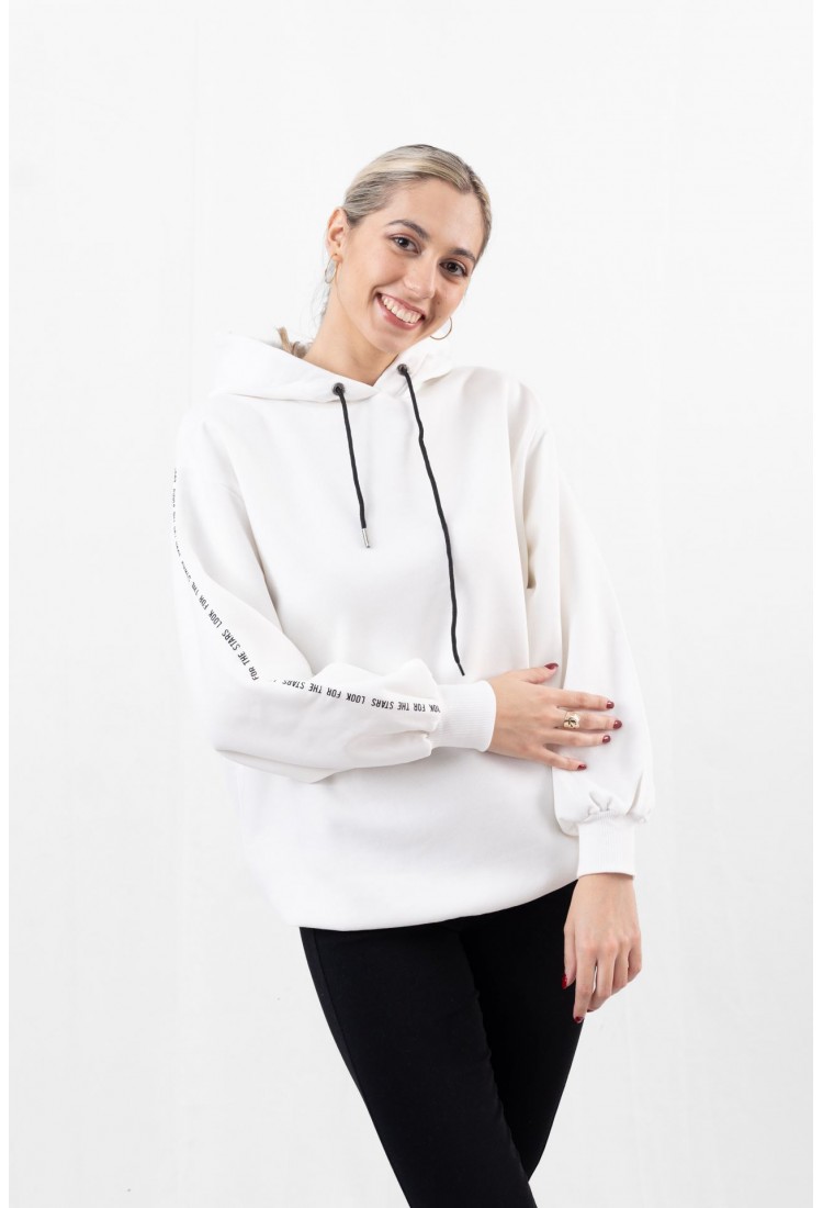 ΦΟΥΤΕΡ OVERSIZED STARS HOOD 2382050 ΦΟΥΤΕΡ OVERSIZED STARS HOOD 2382050
