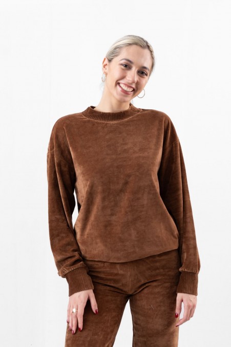 CUTE VELVET SWEATSHIRT 2382062 CUTE VELVET SWEATSHIRT 2382062