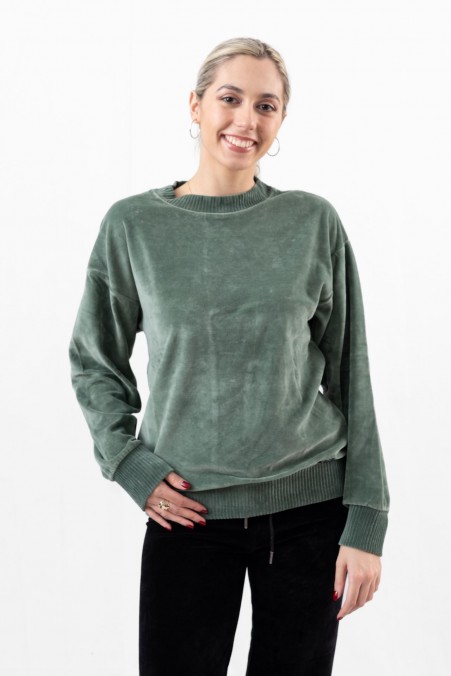 CUTE VELVET SWEATSHIRT 2382062 CUTE VELVET SWEATSHIRT 2382062