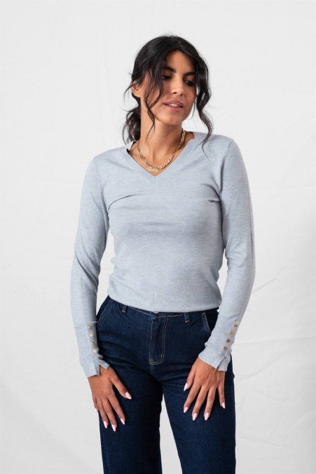 ΠΟΥΛΟΒΕΡ ΜΕ V ΝΤΕΚΟΛΤΕ ΚΑΙ ΧΡΥΣΟΚΛΩΣΤΗ 9010