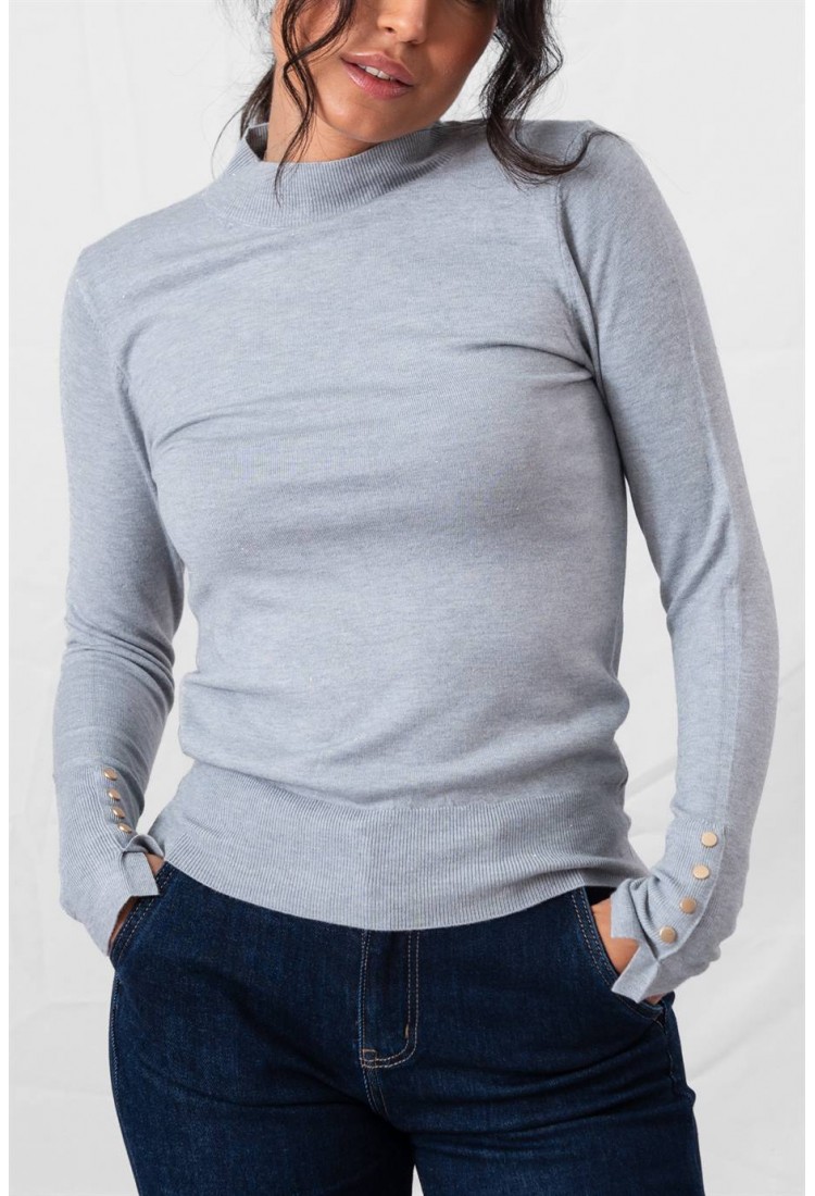 ΠΟΥΛΟΒΕΡ ΜΕ ΛΑΙΜΟ ΚΑΙ ΧΡΥΣΟΚΛΩΣΤΗ 9011