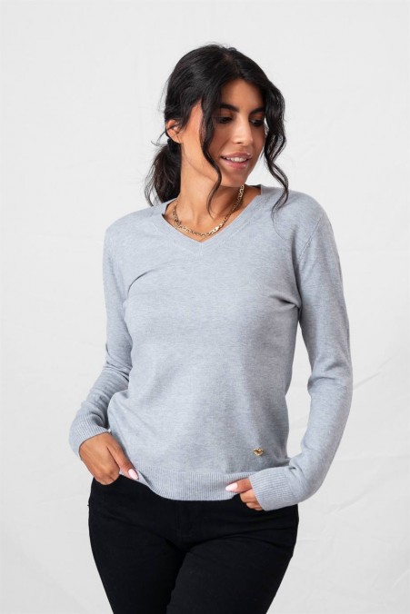 V-NECK SWEATER 9026