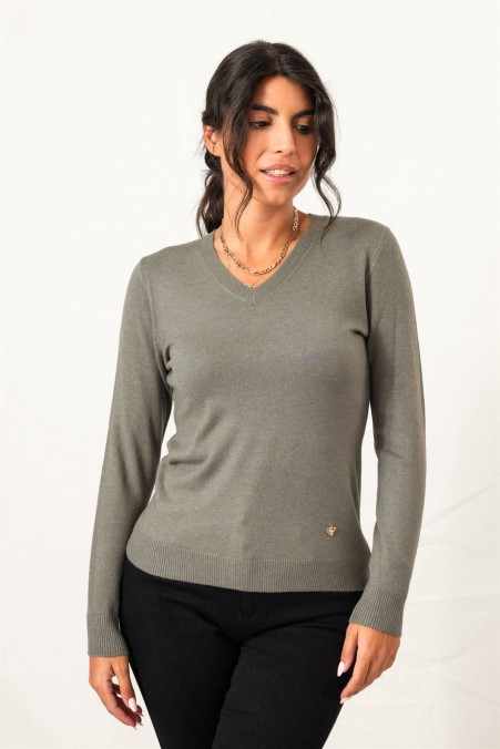 ΠΟΥΛΟΒΕΡ ΜΕ V ΝΤΕΚΟΛΤΕ 9026