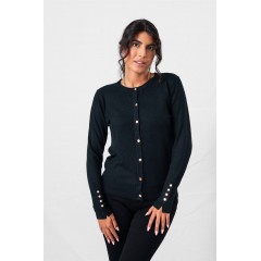 V-NECK JACKET WITH GOLD BUTTONS 9019 V-NECK JACKET WITH GOLD BUTTONS 9019