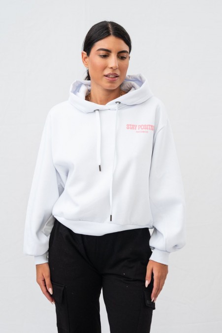 OVERSIZED SWEATSHIRT STAY POSITIVE 2482052 OVERSIZED SWEATSHIRT STAY POSITIVE 2482052