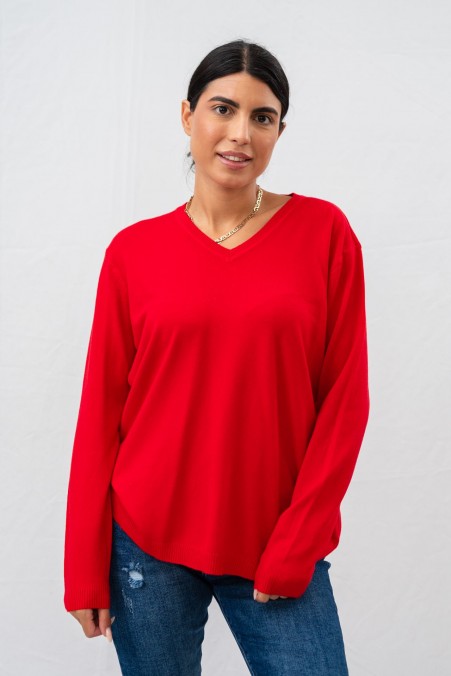 V-NECK SWEATER 1656