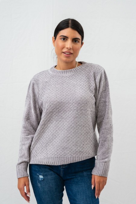 LIGHT JERSEY SWEATER WITH NECKLINE 660 LIGHT JERSEY SWEATER WITH NECKLINE 660