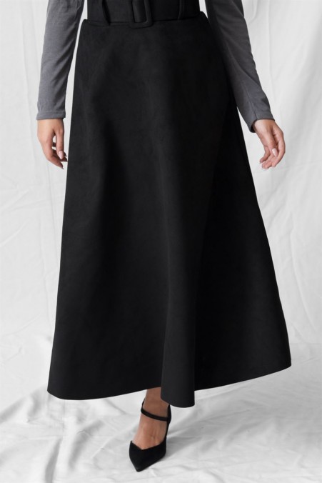 ΦΟΥΣΤΑ SUEDE ΜΕ ΖΩΝΗ 6535