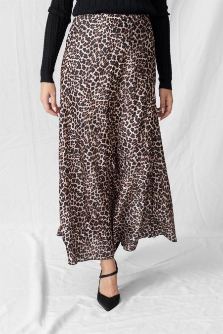 ΦΟΥΣΤΑ ΣΑΤΕΝ ANIMAL PRINT 23041