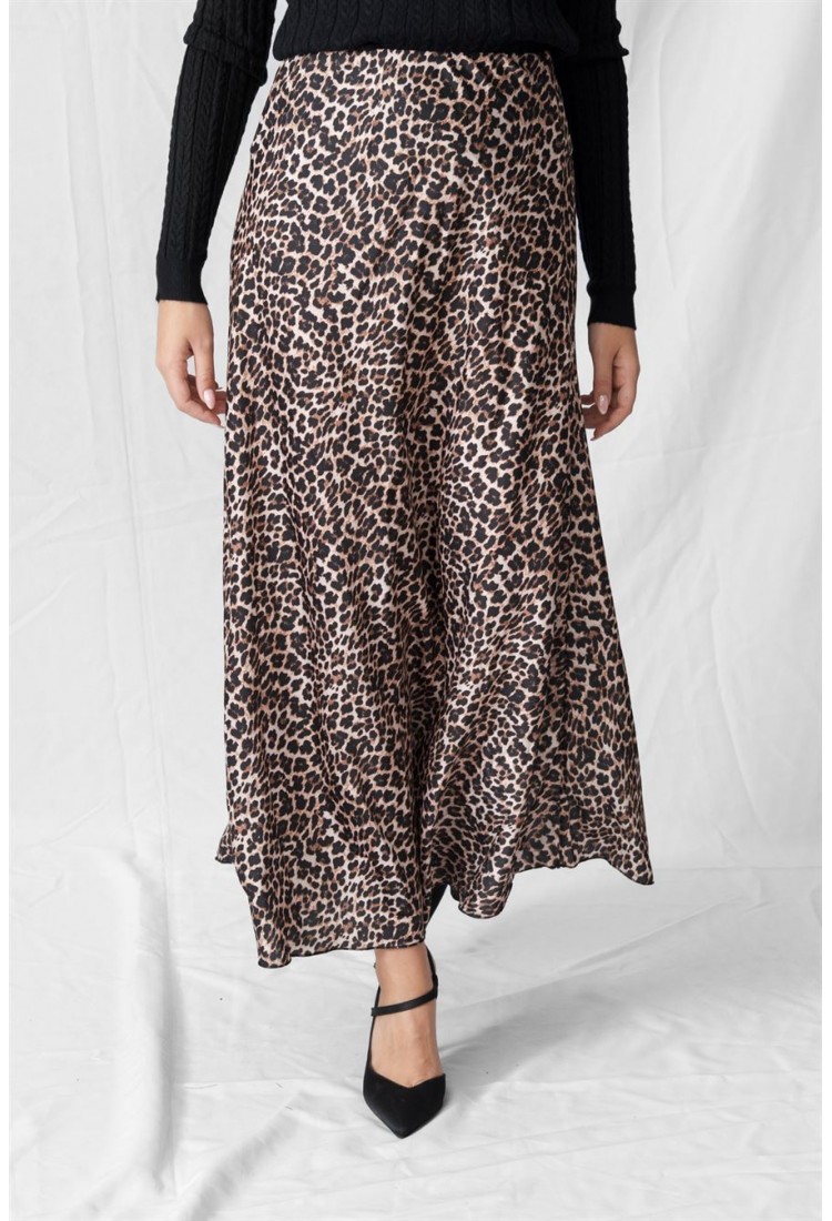 ΦΟΥΣΤΑ ΣΑΤΕΝ ANIMAL PRINT 23041