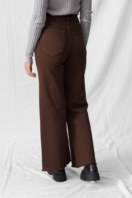WIDE LEG JEANS WITH SLITS SJ1098 WIDE LEG JEANS WITH SLITS SJ1098