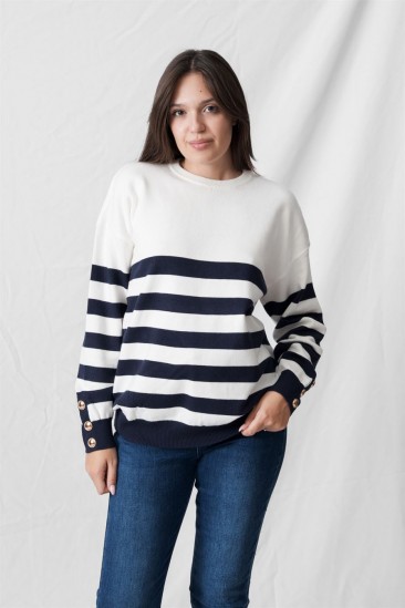 STRIPED SWEATER 5259 STRIPED SWEATER 5259