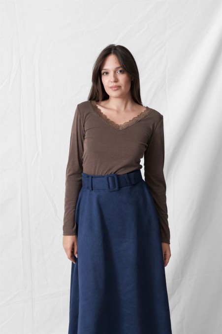 RIP TOP WITH LACE 20975 RIP TOP WITH LACE 20975