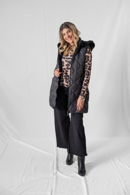 DOUBLE-SIDED SLEEVELESS JACKET 1001