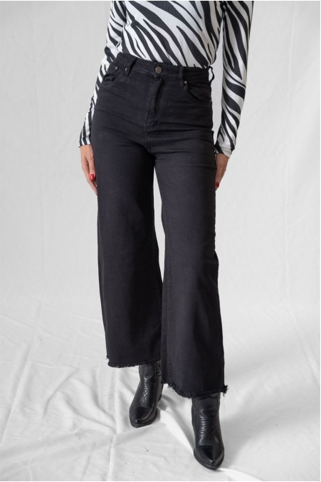 ΤΖΙΝ WIDE LEG ΜΕ ΞΕΦΤΙΑ SJ1098