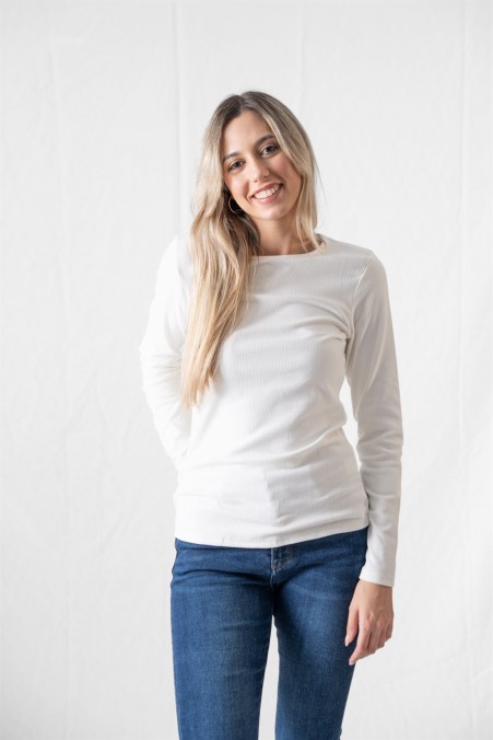 RIP NECKLINE T-SHIRT 3008 RIP NECKLINE T-SHIRT 3008