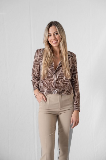 SHIRT WITH GOLD THREAD 7988 SHIRT WITH GOLD THREAD 7988