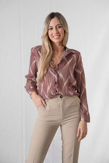 SHIRT WITH GOLD THREAD 7988 SHIRT WITH GOLD THREAD 7988