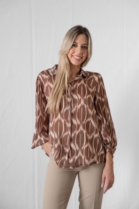 SHIRT WITH GOLD THREAD 87475 SHIRT WITH GOLD THREAD 87475