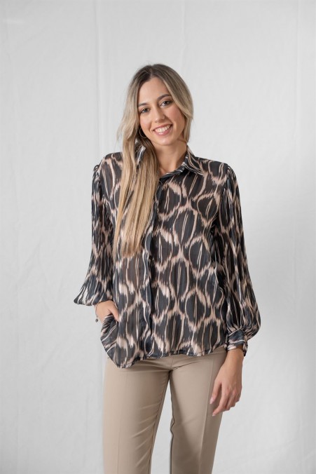 SHIRT WITH GOLD THREAD 87475 SHIRT WITH GOLD THREAD 87475