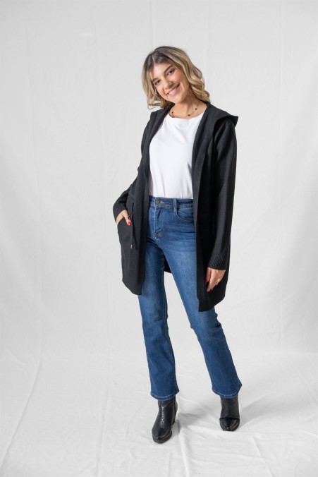 LONG KNITTED CARDIGAN 8202 LONG KNITTED CARDIGAN 8202