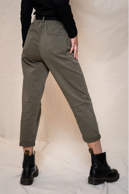 JEAN PANTS WITH BELTS 6789