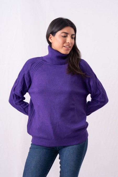 ZIVAGO SWEATER WITH KNIT PATTERN 8256 ZIVAGO SWEATER WITH KNIT PATTERN 8256