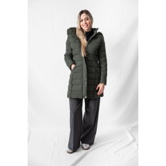 LONG JACKET WITH DETACHABLE HOOD 10251