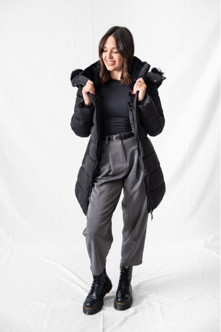 ΜΠΟΥΦΑΝ ΜΑΚΡΥ ΜΕ ΑΠΟΣΠΩΜΕΝΗ ΚΟΥΚΟΥΛΑ 2F060