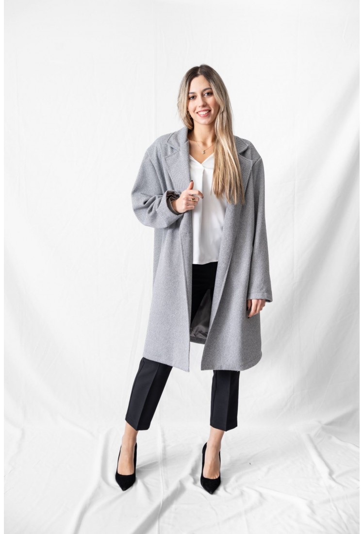 ΠΑΛΤΟ OVERSIZED ΜΕ ΠΛΑΓΙΑΣΤΟ ΚΟΥΜΠΩΜΑ 20215> ΠΑΛΤΟ OVERSIZED ΜΕ ΠΛΑΓΙΑΣΤΟ ΚΟΥΜΠΩΜΑ 20215