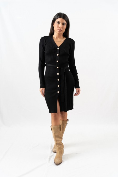 DRESS WITH BUTTONS 56142