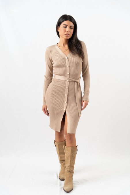 DRESS WITH BUTTONS 56142