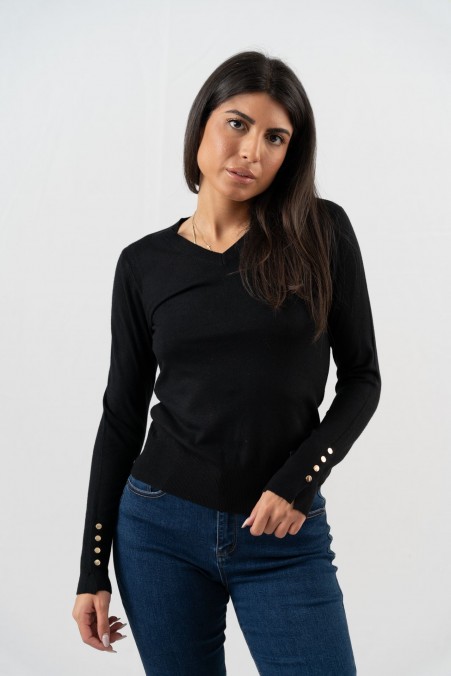 SWEATER WITH NECKLINE 80001