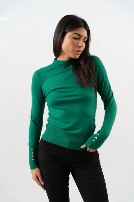 SWEATER WITH NECK 8002
