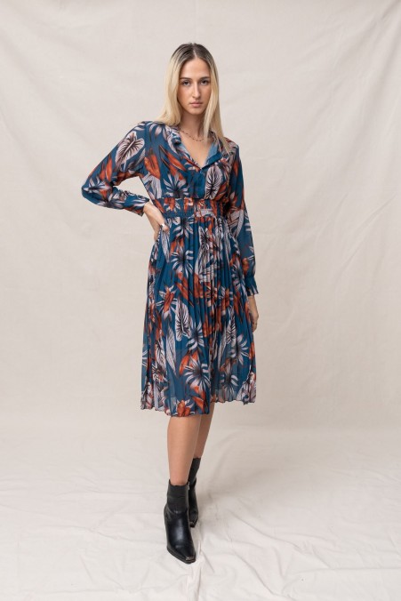 PLEATED DRESS 6699 PLEATED DRESS 6699