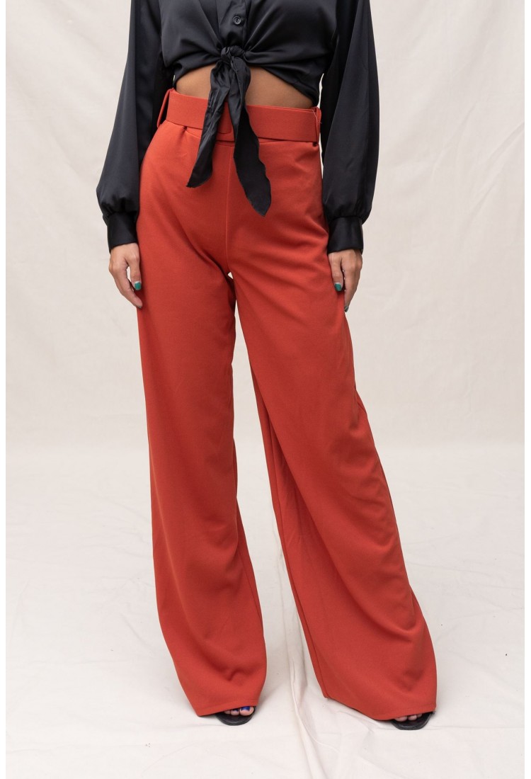 TROUSERS WITH BELT 8698
