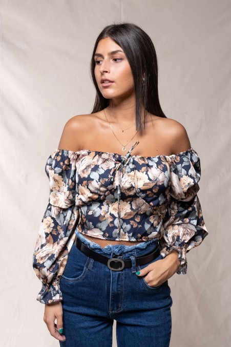FLORAL TOP 6573 FLORAL TOP 6573