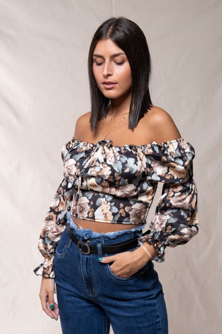 FLORAL TOP 6573