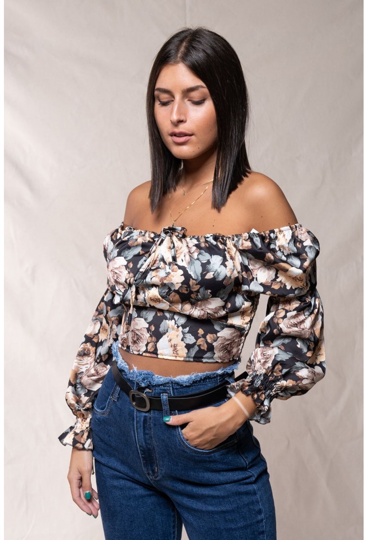 FLORAL TOP 6573