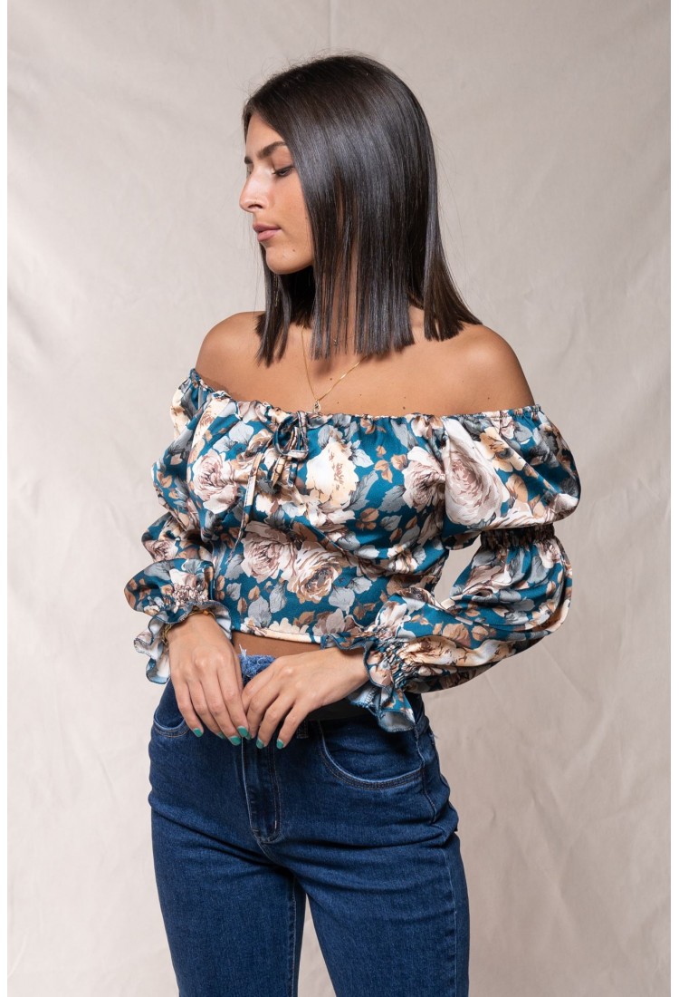 FLORAL TOP 6573