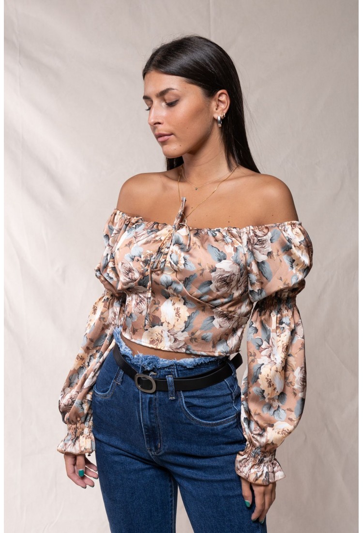 FLORAL TOP 6573