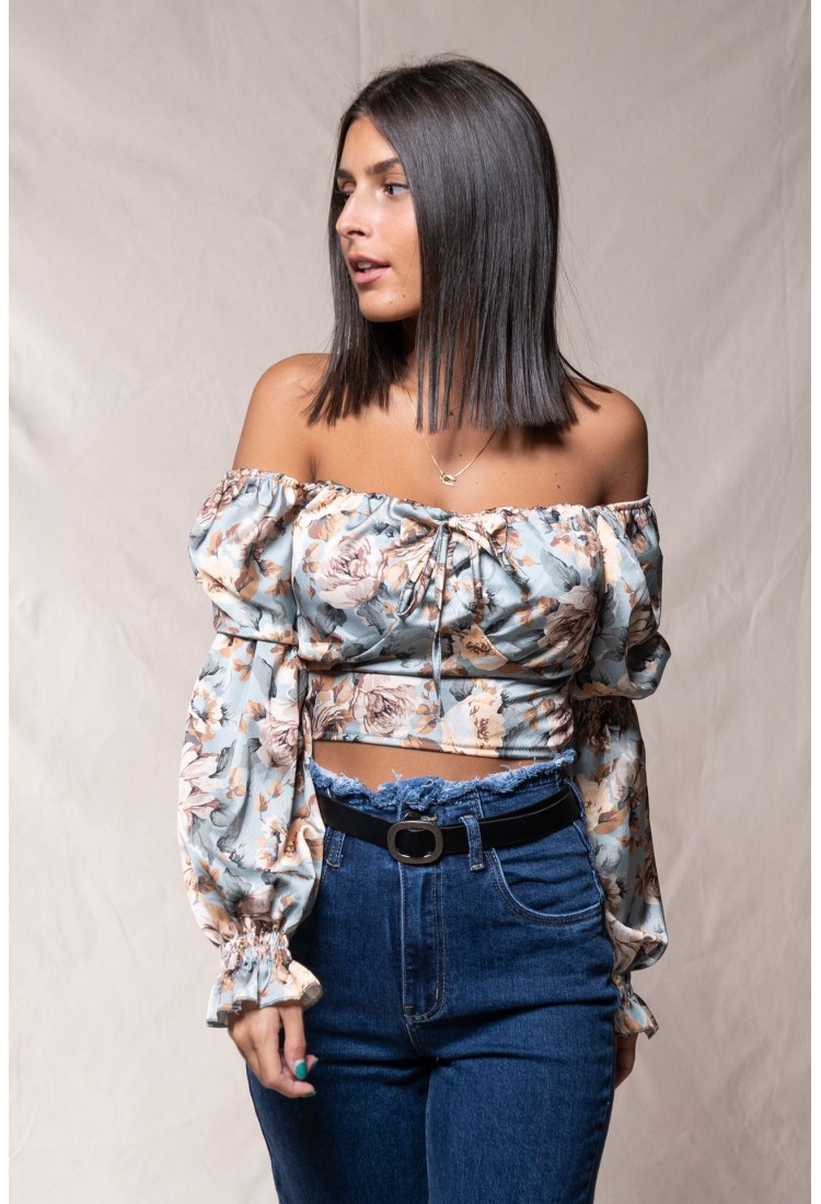 FLORAL TOP 6573