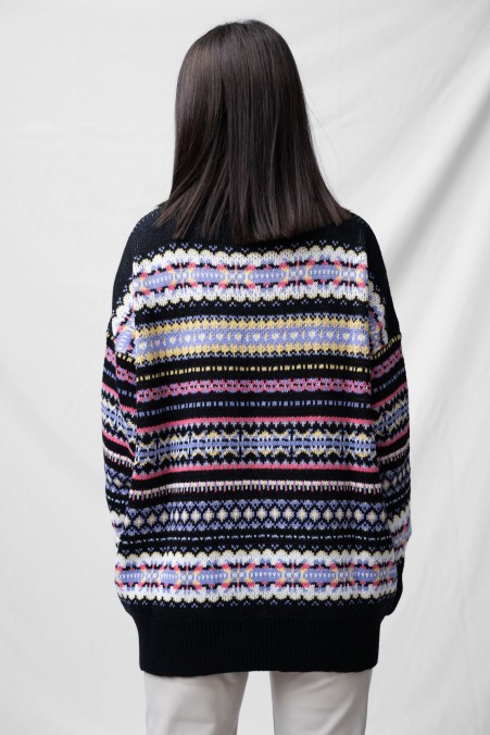 PRINTED KNITTED TORTOISE 2229