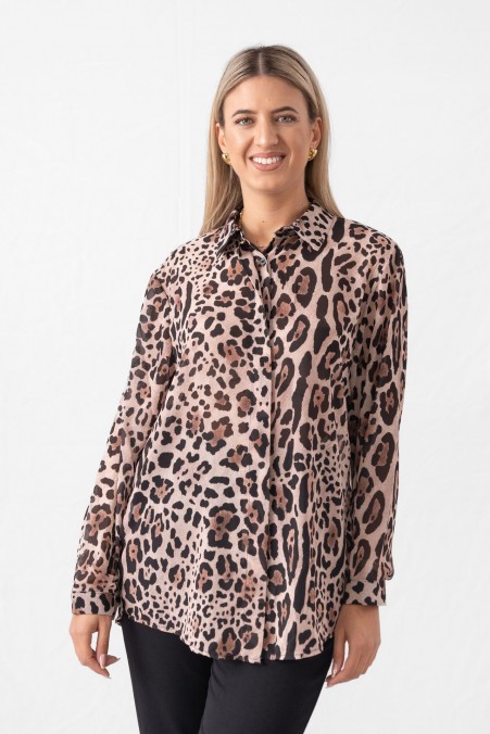 ANIMAL PRINT SHIRT 9504 ANIMAL PRINT SHIRT 9504